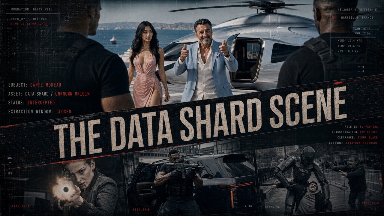 Escape From Berlin | Data Shard Scene : A next gen feature-length AI Film