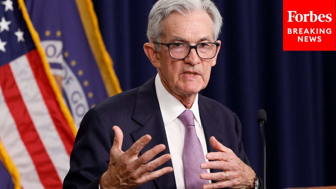 WATCH LIVE: Jerome Powell Holds A Press Briefing After Federal Reserve Lowers Interest Rates Again