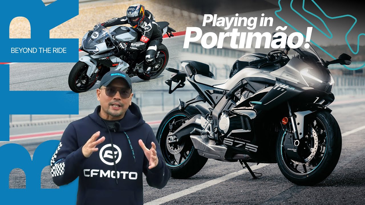 CFMOTO 675SR-R First Ride Impressions | Testing on the Autodromo International Algarve!