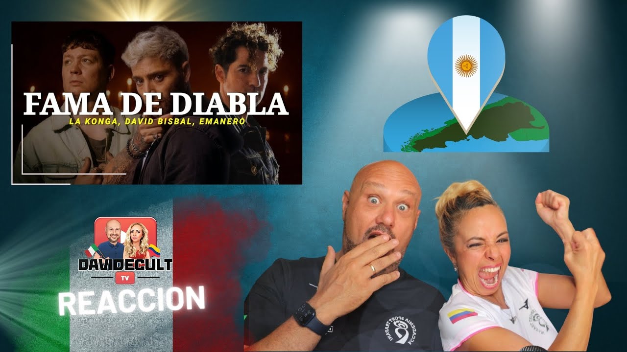 Stá volviendo locos a los italianos! La Konga, David Bisbal, Emanero - FAMA DE DIABLA
