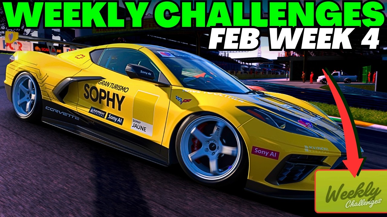Gran Turismo 7 - New Weekly Challenges | February Week 4