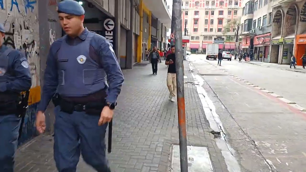 Av S&atilde;o Jo&atilde;o. Largo do Paissandu. Av Casper Libero. Centro de S&atilde;o Paulo.