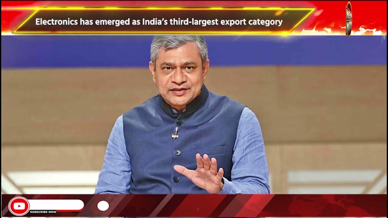 Electronics has emerged as India&rsquo;s third-largest export category.