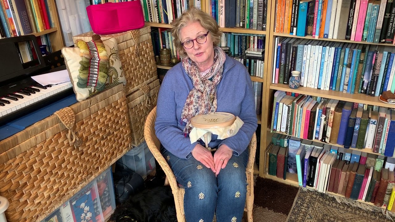 Phillipa's Crewel Work Corner - Video #9 - Happy Stitching from Richard's Shed