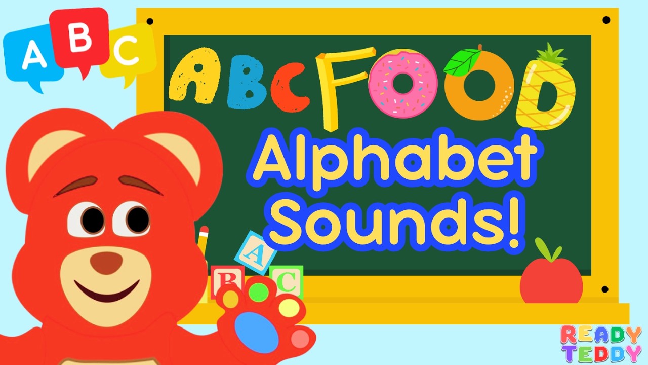 ABC Song (Alphabet Sounds) - Nursery Rhymes and Kids Songs