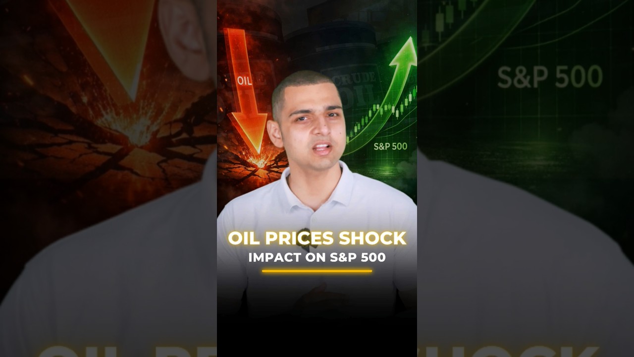 Oil Price Surge Impact on Stock Market S&P 500 Returns Data #shorts