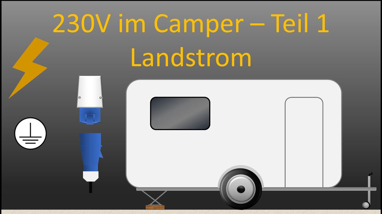 230V im Camper - Teil 1 - Landstromanschluss (TN-S-Netz)
