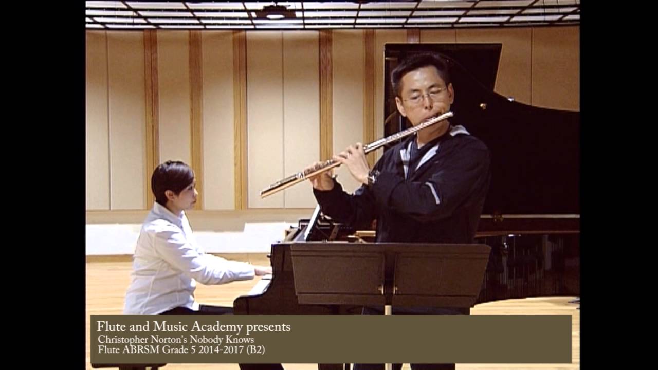 Flute ABRSM Grade 5 2012-2014, B2: Christopher Norton's Nobody Knows