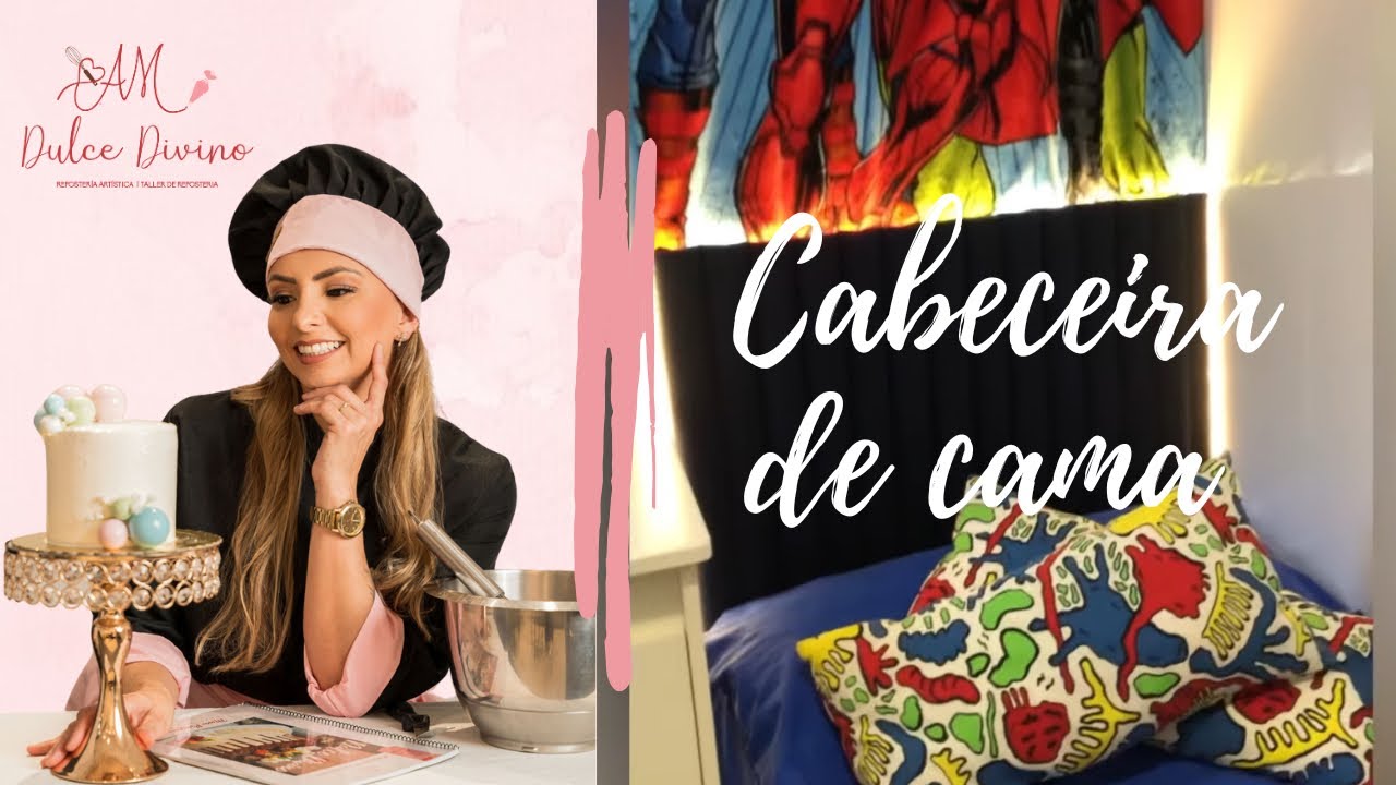 Cabeceira de Cama Acolchoada - Faça você mesmo 💝