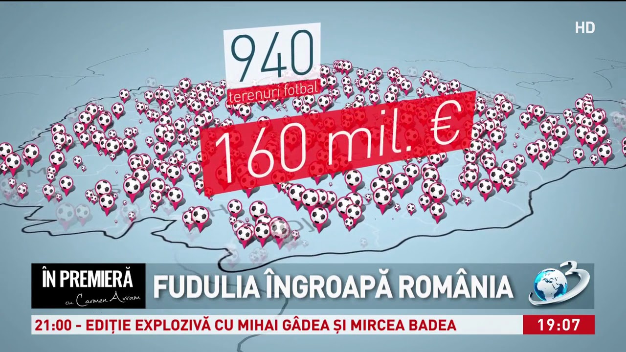 În Premieră. Fudulia îngroapă România