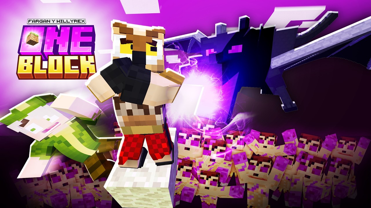 💀ONE BLOCK: VEGETTA SIMETRICO VS WILLY + Contador de Restas (Final)