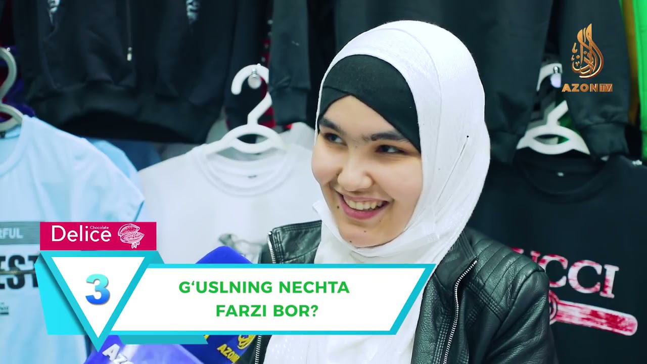AZON TV . G'USULNING NECHTA FARZI BOR