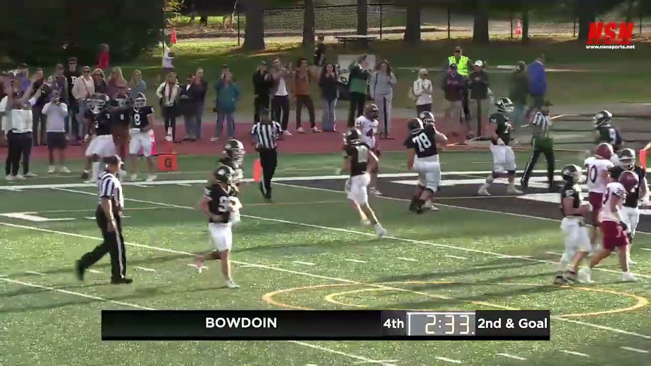 Bowdoin Football vs. Bates (10/14/23)
