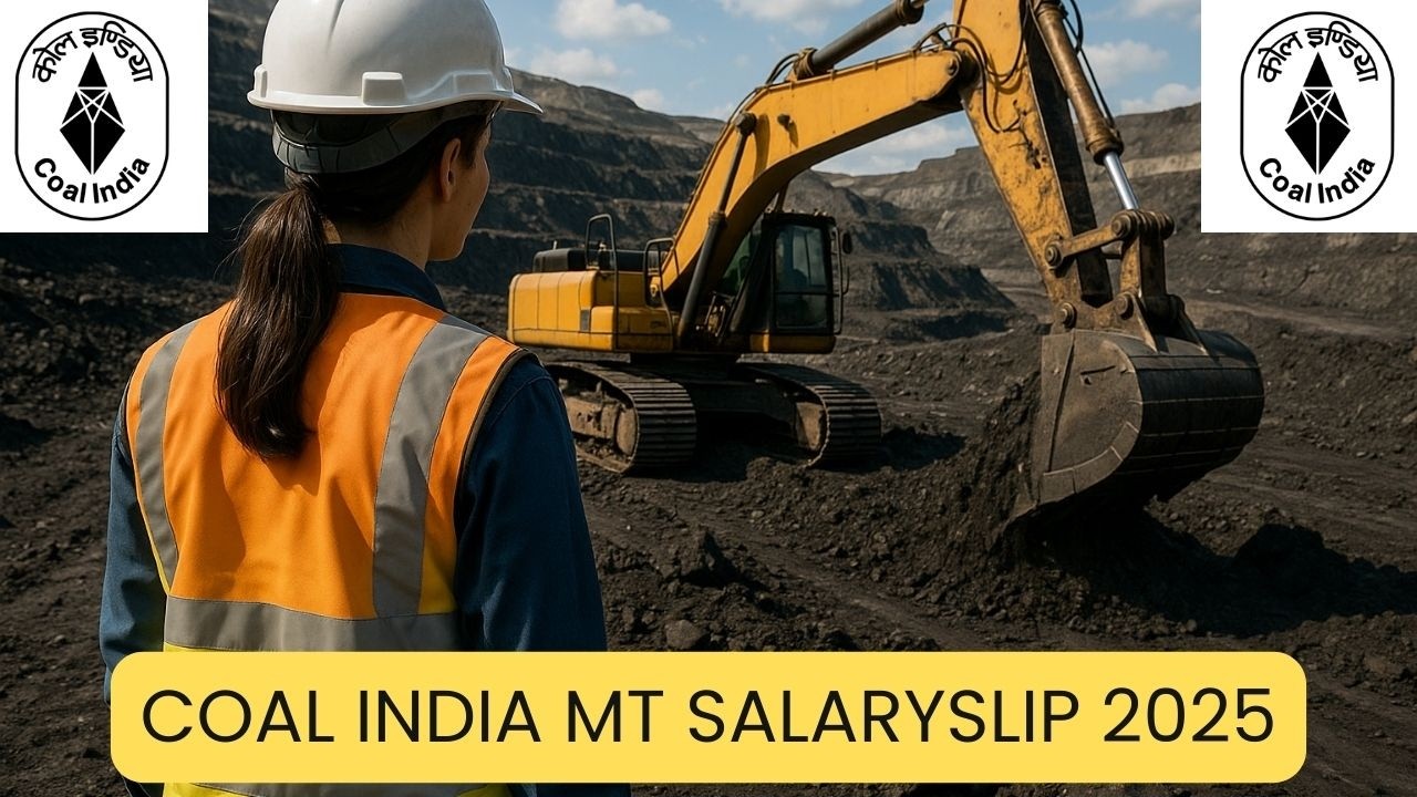 Coal India MT Salary 2025 | ₹18L CTC Complete Breakdown + Real Payslip