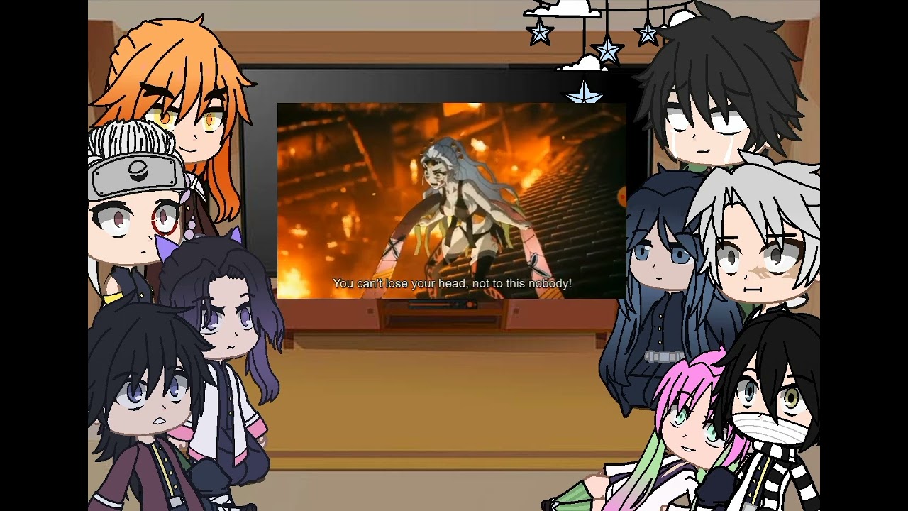 hashiras react to 2 season /demon slayer/gacha club