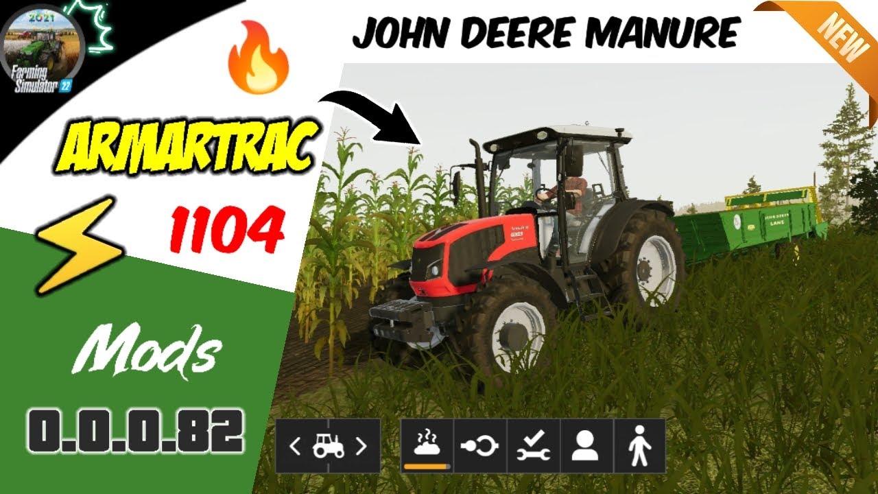 Fs20 | ARMARTRAC 1104 Mod + Manure Machine Mod 🔥
