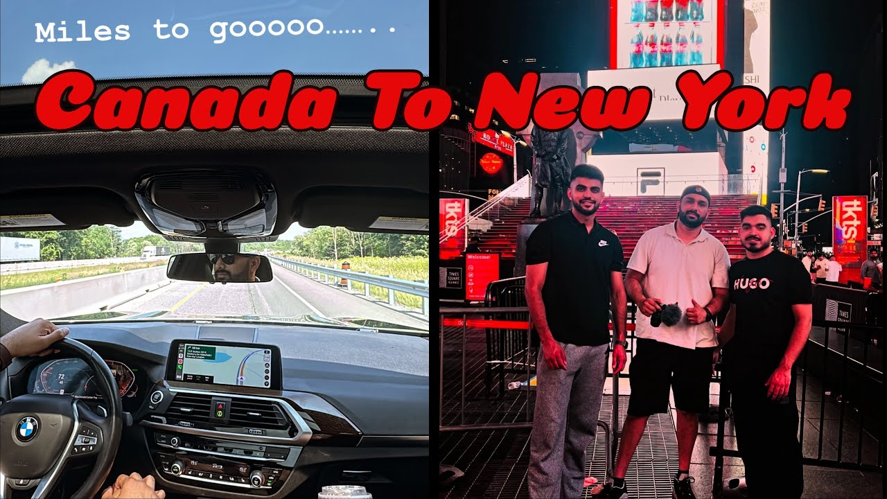 Canada to USA Road Trip (Ottawa to New York)
