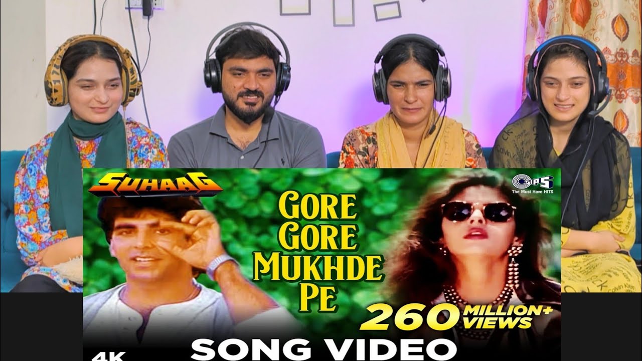 Gore Gore Mukhde Pe Song Reaction | Akshay Kumar, Udit Narayan , Alka 