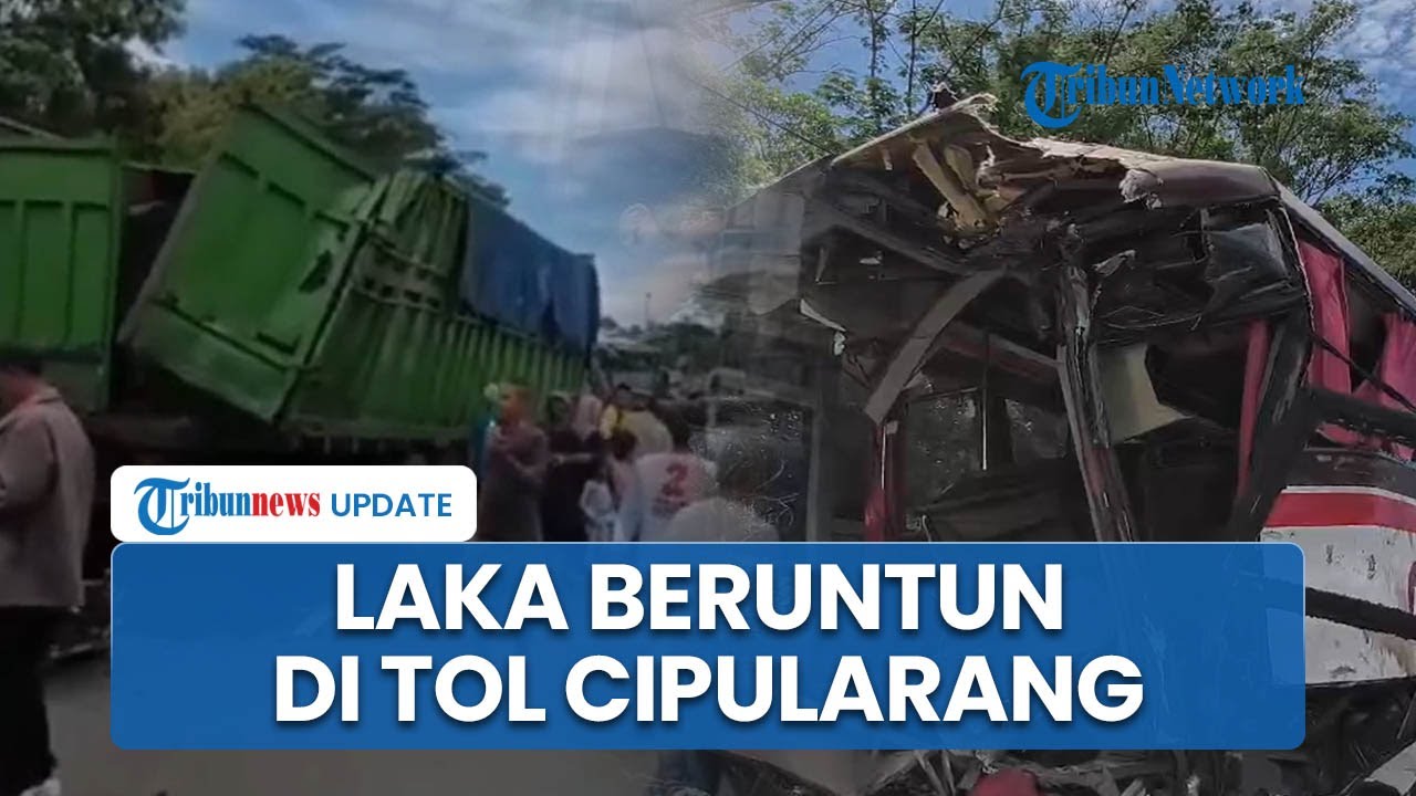 Kecelakaan Beruntun Libatkan Bus PO Primajasa hingga Truk Muatan Batu Bara di KM 97 Tol Cipularang