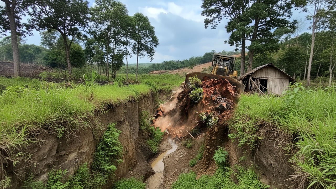 Incredible Precision! Most Satisfying Earthmoving Moments You Must See.