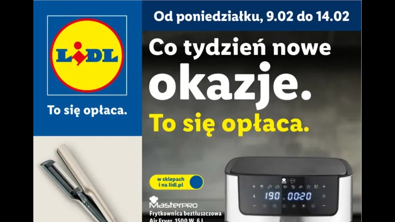 Lidl oferta ważna od 09.02 do 14.02.2026 Katalog TV wersja