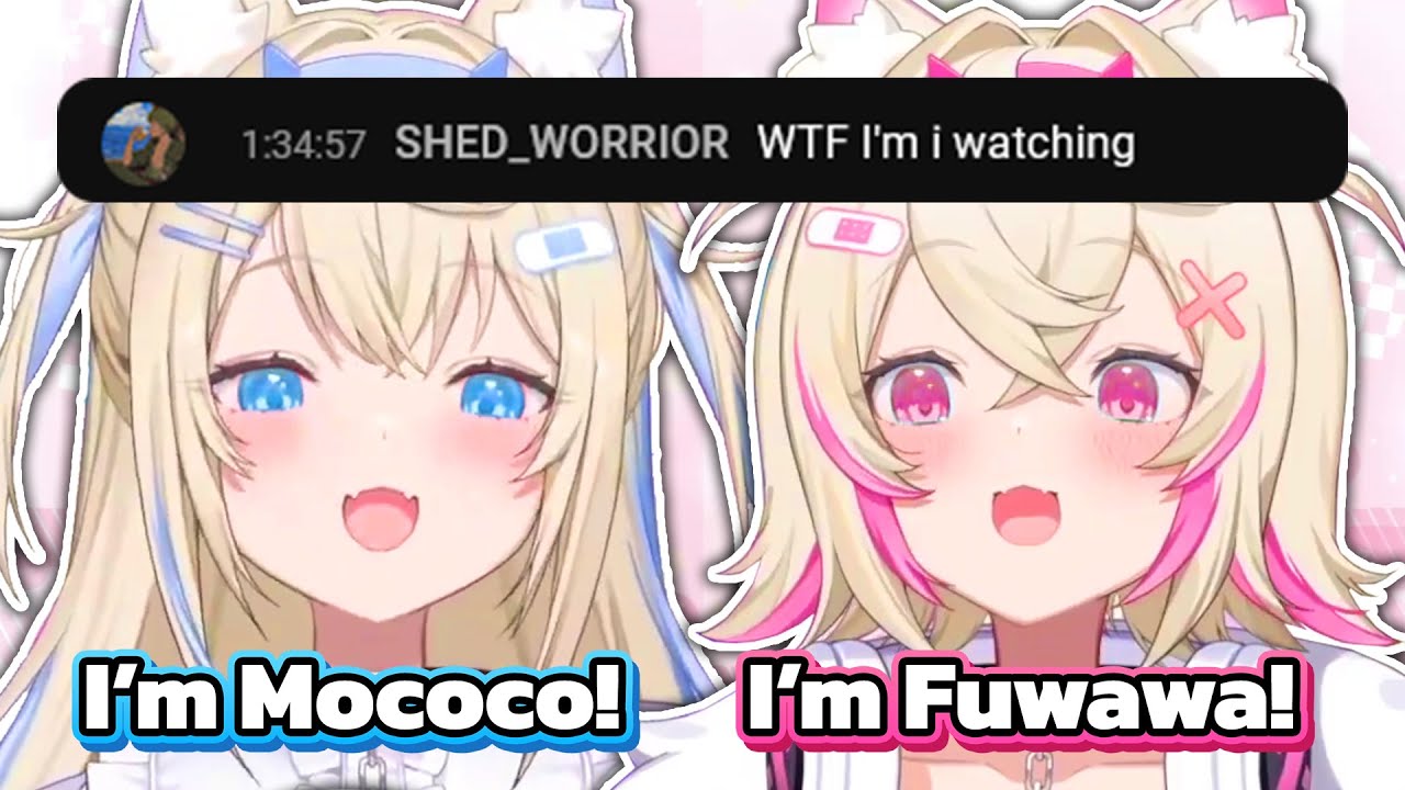 When FUWAMOCO spotted a viewer who has never watched them before...