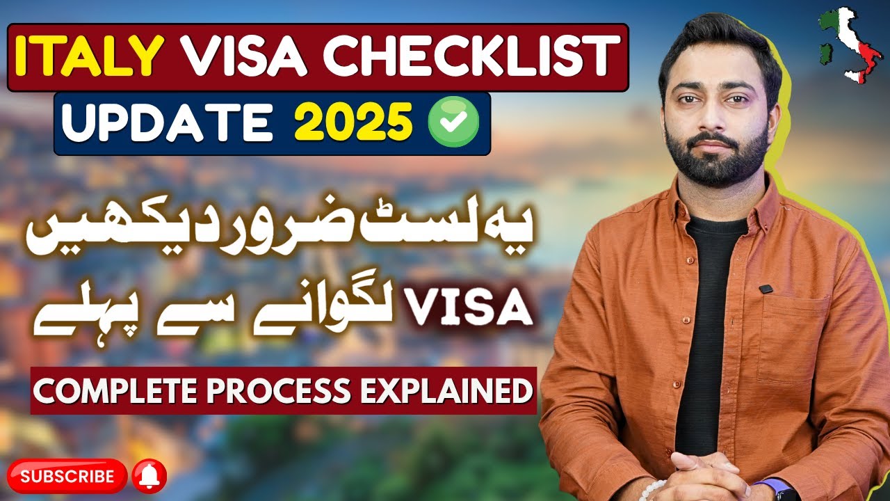 Italy Student Visa Checklist 2025 New Update | Must Check Before Applying!