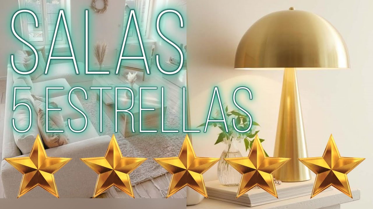 SALAS - DECORACION CON 5 ELEMENTOS QUE NO PODES DEJAR PASAR !!