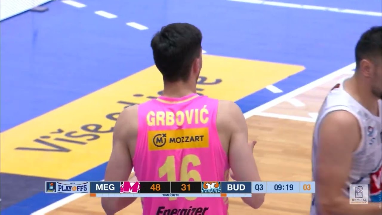 AdmiralBet ABA League 2022/23 highlights, Quarterfinals, Round 2: Mega MIS - Budućnost VOLI