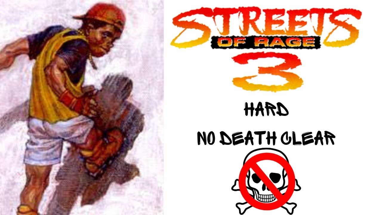 Streets of Rage 3 (Sega Genesis) - Skate (Hard) - No Death Clear