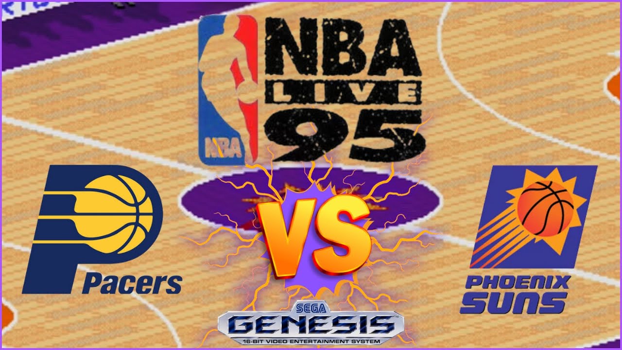 NBA Live 95: Indiana Pacers vs Phoenix Suns