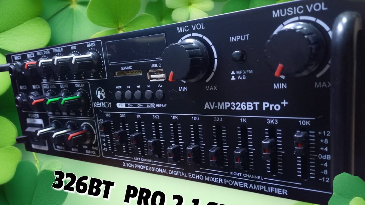 BONGKAR DAN LIHAT JEROAN AMPLIFIER 326BT PRO+