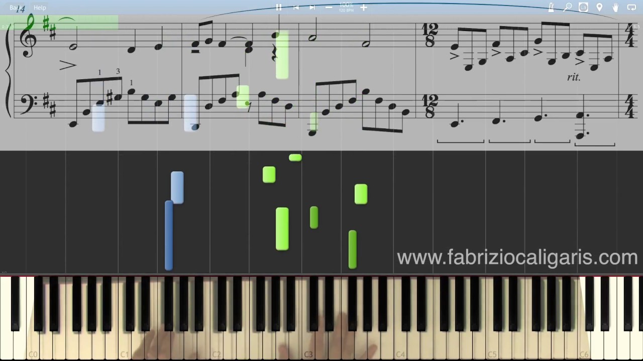 Think Of Me - Piano Cover - Tutorial - PDF