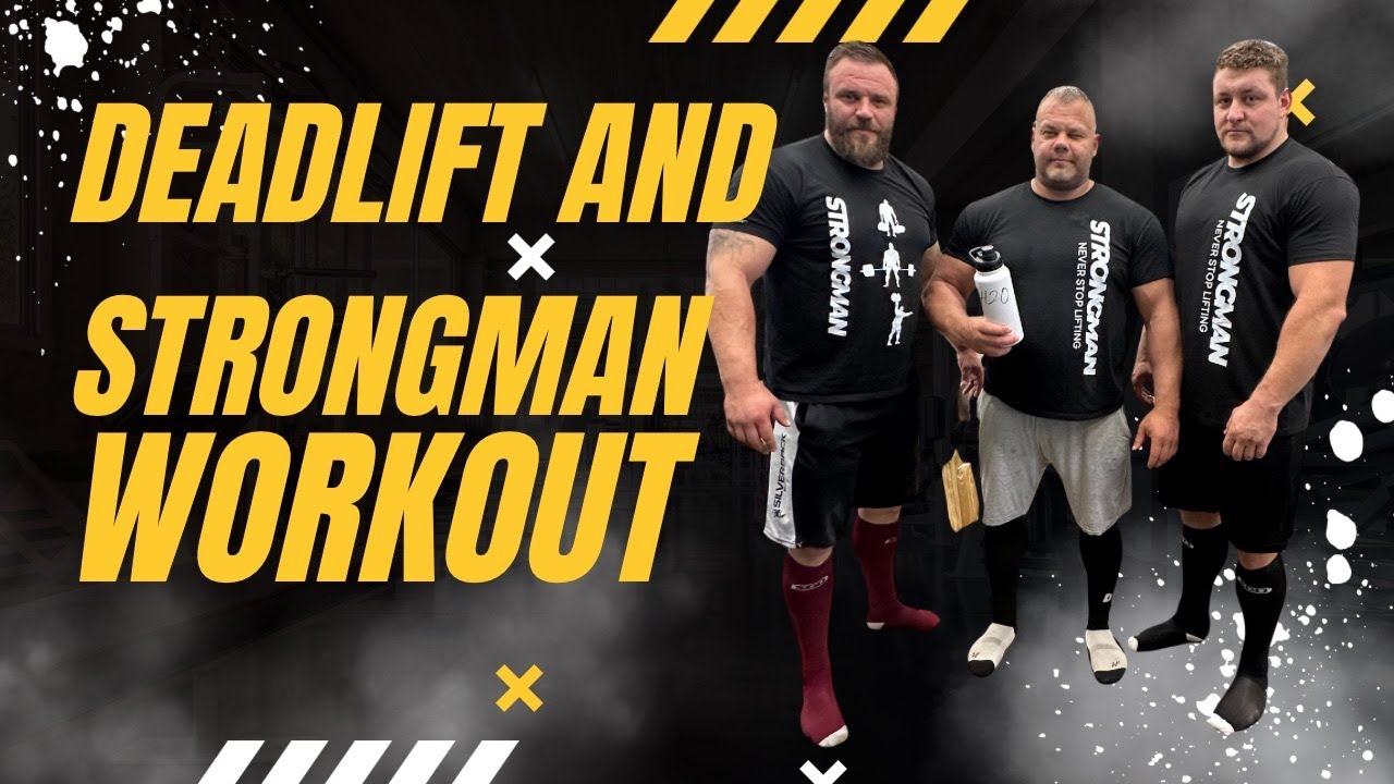 Deadlift day with Aivars and Adams and Team Heinla