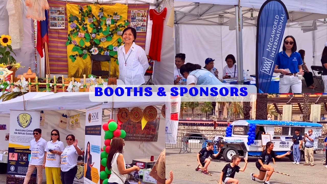 125th Philippine Independence Day 2023 in Barcelona, Spain - Booths & Sponsors