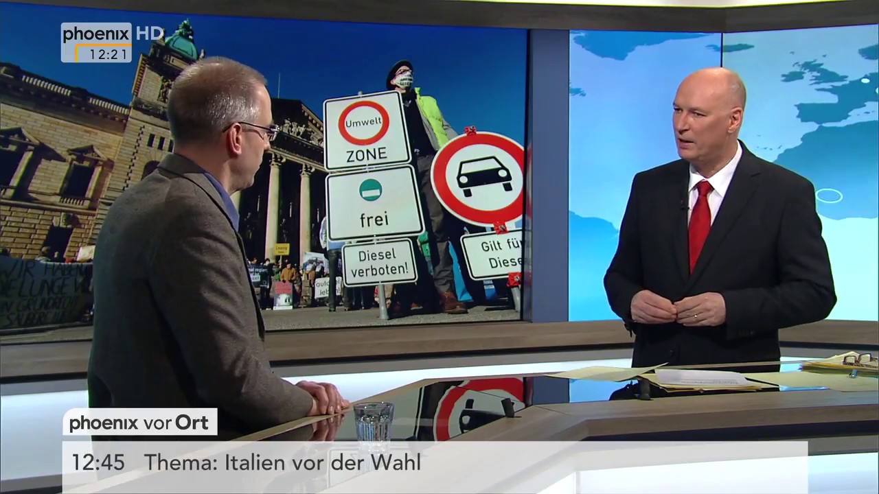 Fahrverbote: Fabian Schmidt zum Diesel-Urteil am 27.02.18