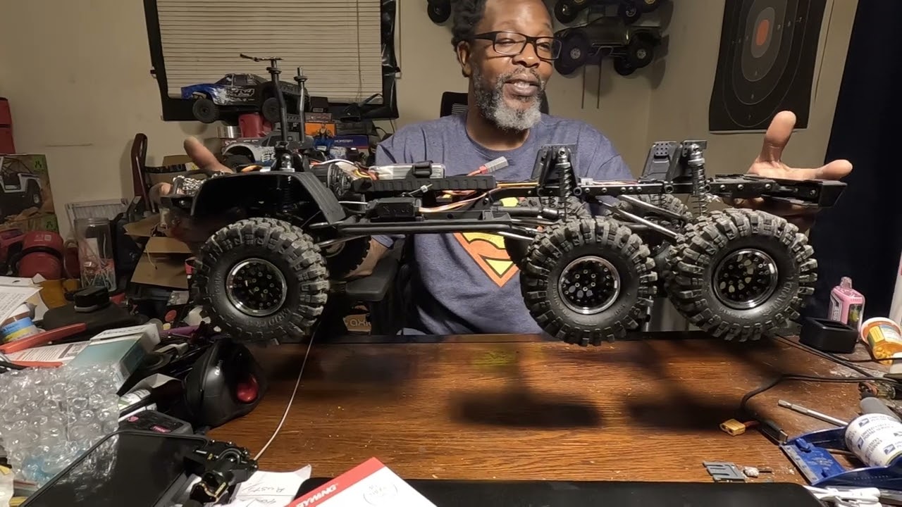 Cross RC JT 6 6x6 Brushless Upgrade and Heavy Front Axle Updrade.
