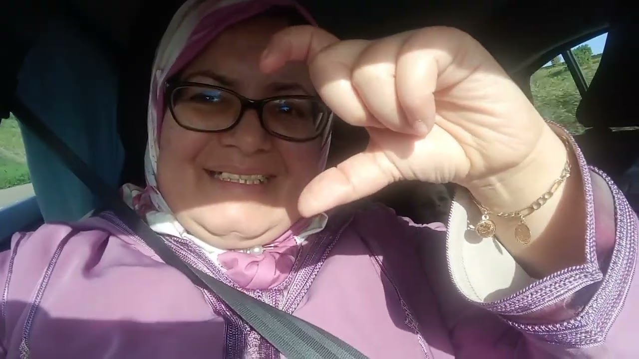 وجهتنا الى مدينة الجديدة مناظر طبيعيه خلابه في الطريق 👍😍👀