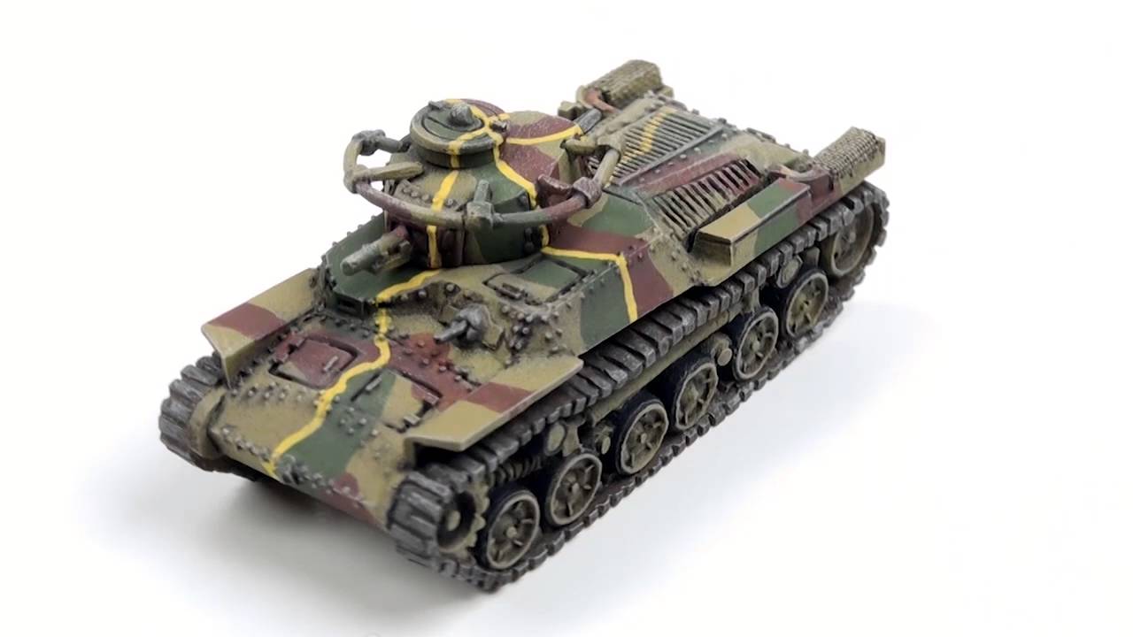 Painting Japanese Tanks