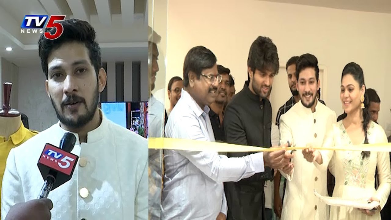 Vijay Devarakonda Launches Raamz Flagship Store In Hyderabad | TV5 News