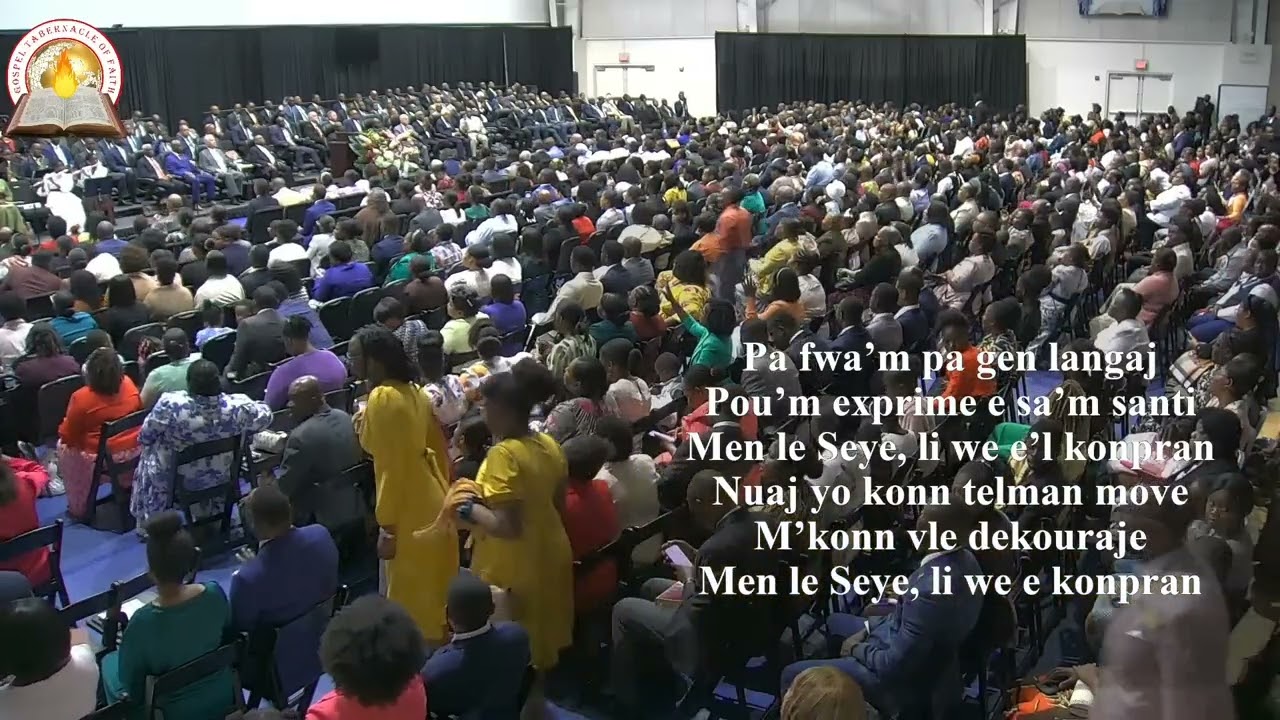 Si l pa t wè, Sa m t ap fè #chantcorpsdeChrist @GTFWestPalm 