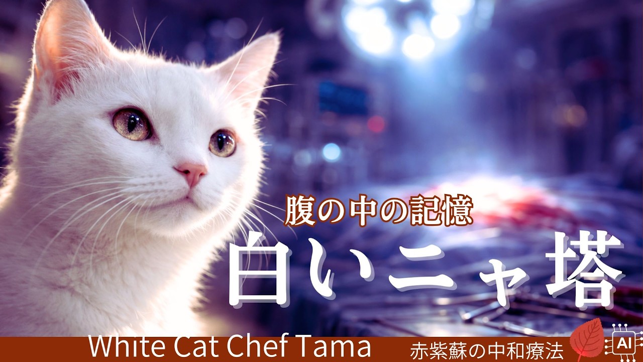 【タマのごはん処】白いニャ塔：危うき天才--第四話「腹の中の記憶」