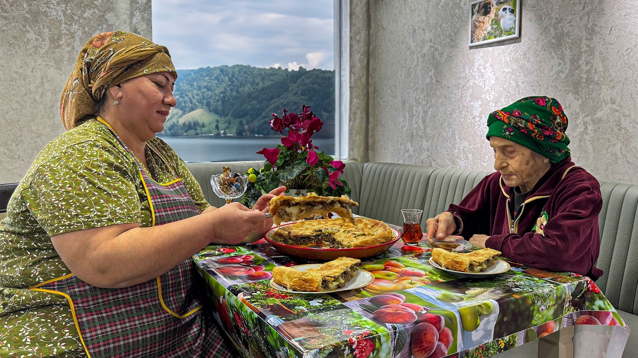 ЦКАН - Пирог с хрустящим мясом и картофелем | Традиционная лезгинская кухня
