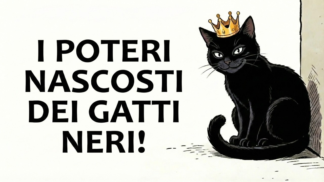 Ecco perché il Gatto Nero è DIVERSO da tutti gli altri!  La Verità che la Scienza Nasconde