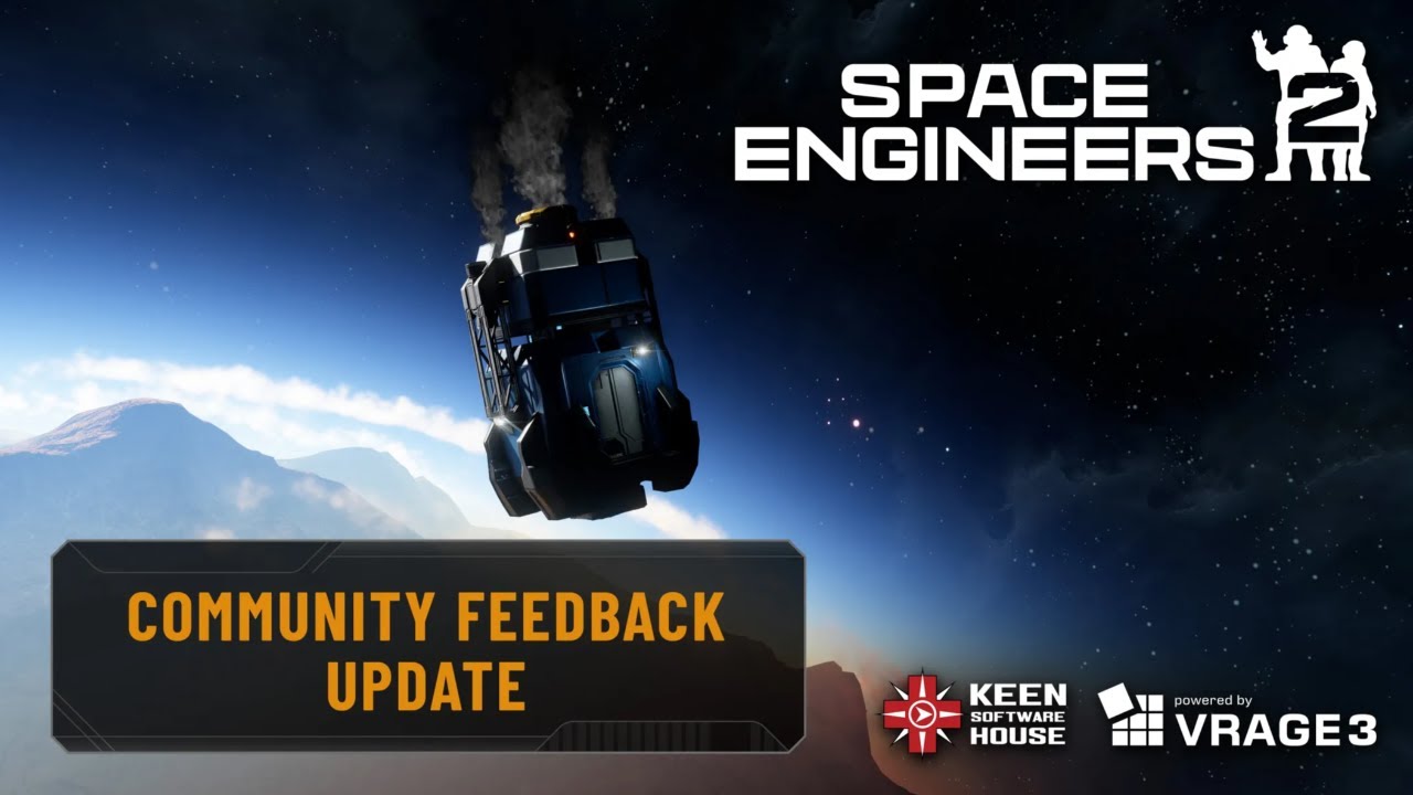 Space Engineers 2: VS2.2  -Community Feedback Livestream!