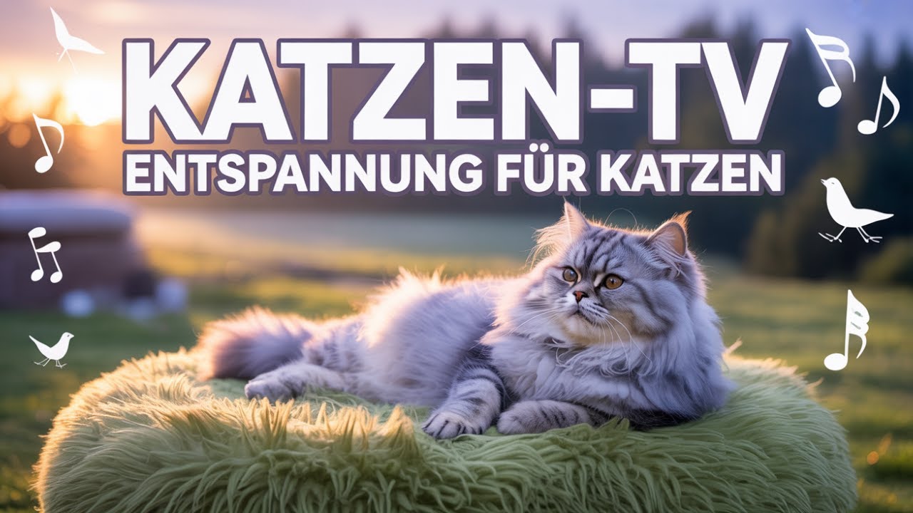 Katzen-TV: Ruheoase f&uuml;r deine Samtpfoten