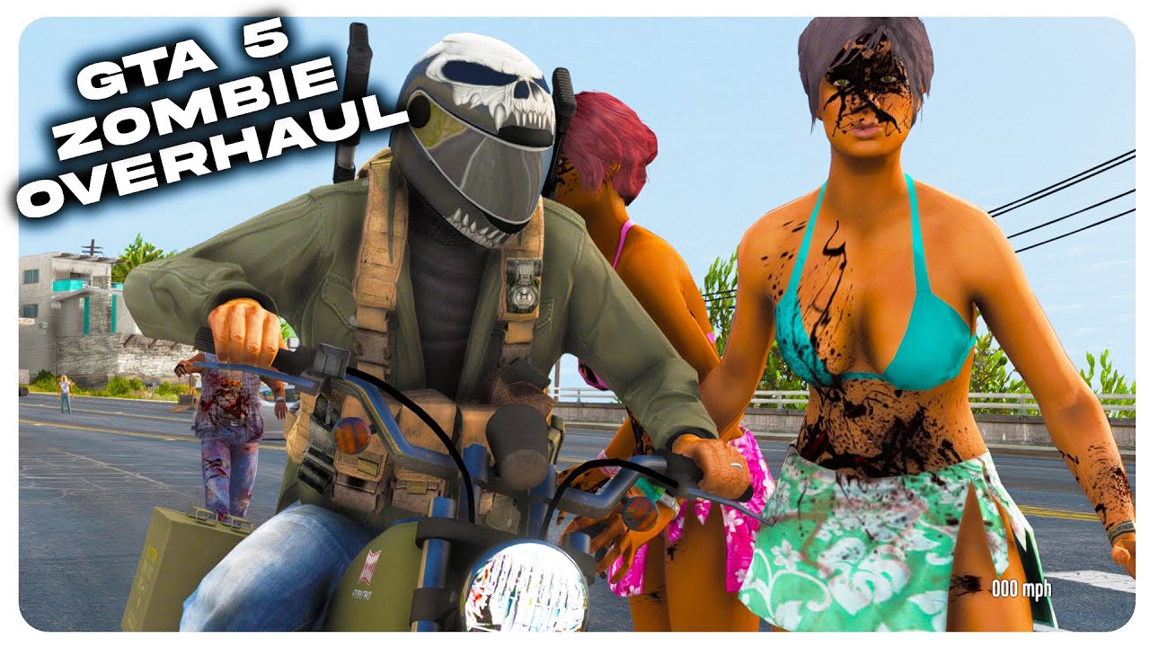 How to Turn GTA 5 into a Zombie Post Apocalyptic Survival Game - Best GTA 5 Zombie Mods 2023