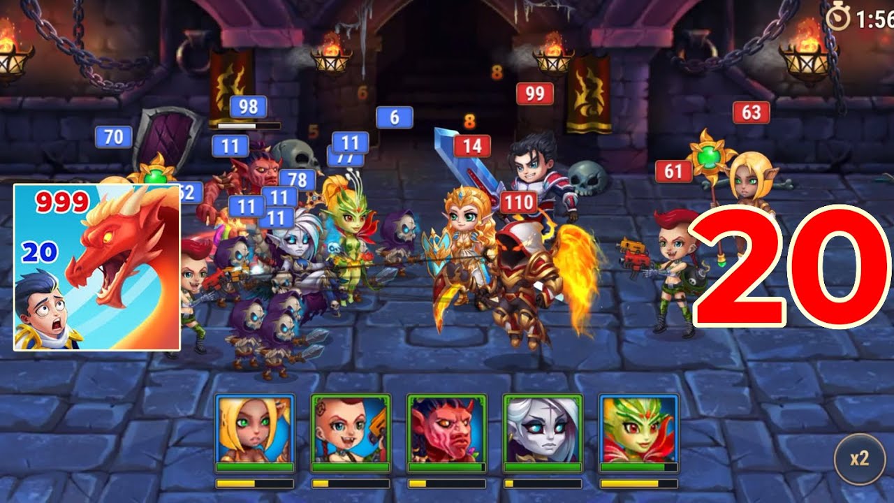 Hero Wars: Alliance - Gameplay Walkthrough Part 20 Tutorial Chapter 20 (iOS, Android)
