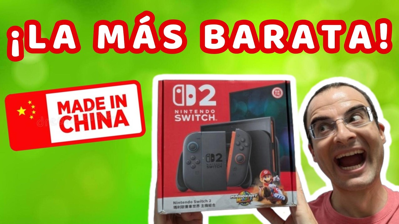 Nintendo Switch 2 China de Aliexpress ¿Merece la pena?