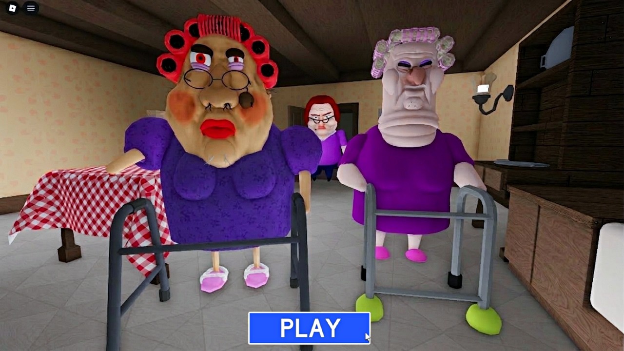 EVIL GRANDPA and GRUMPY GRAN ESCAPE FROM MR BETTY ? OBBY Roblox Update Full Gameplay